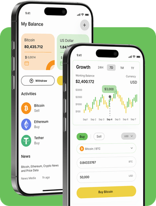 Mistral Essorance interface de plateforme de trading avec données de marché en direct